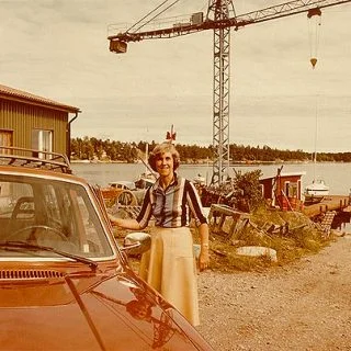 Hantverkare med lång erfarenhet vid Lagerviks Båtvarv